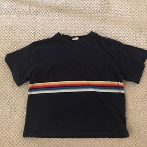 brandy melville navy t-shirt